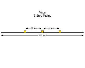Viton Pump Tubes - 3 Bridge